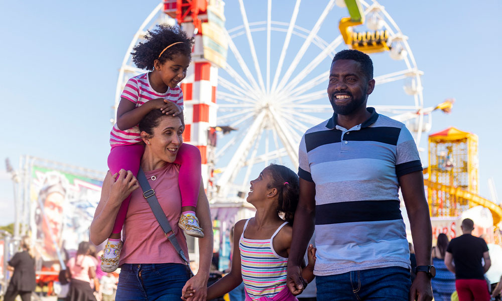 summer with the family