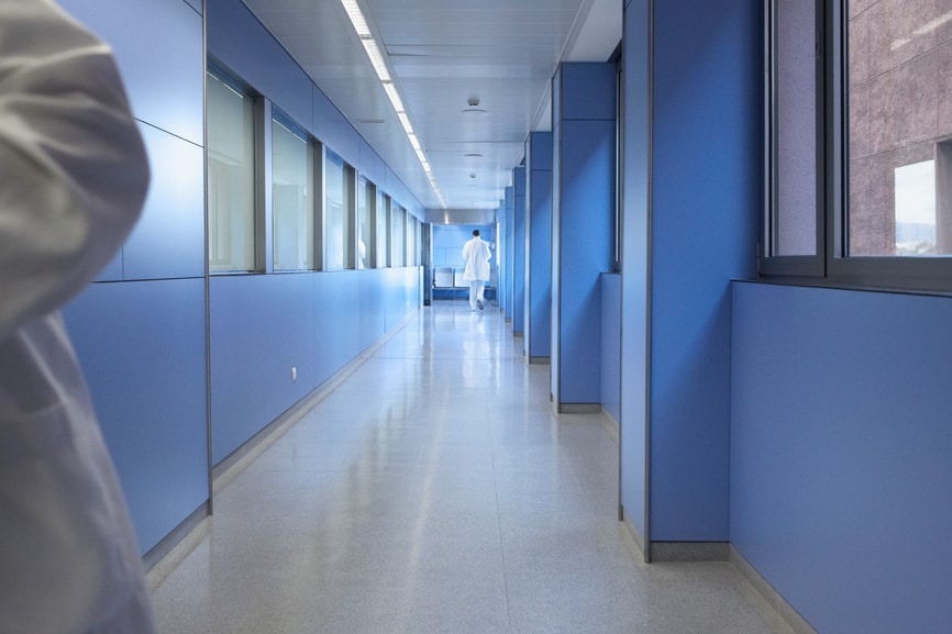 hospital corridor