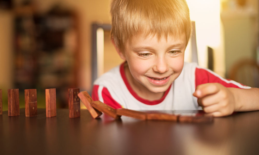 boy playing