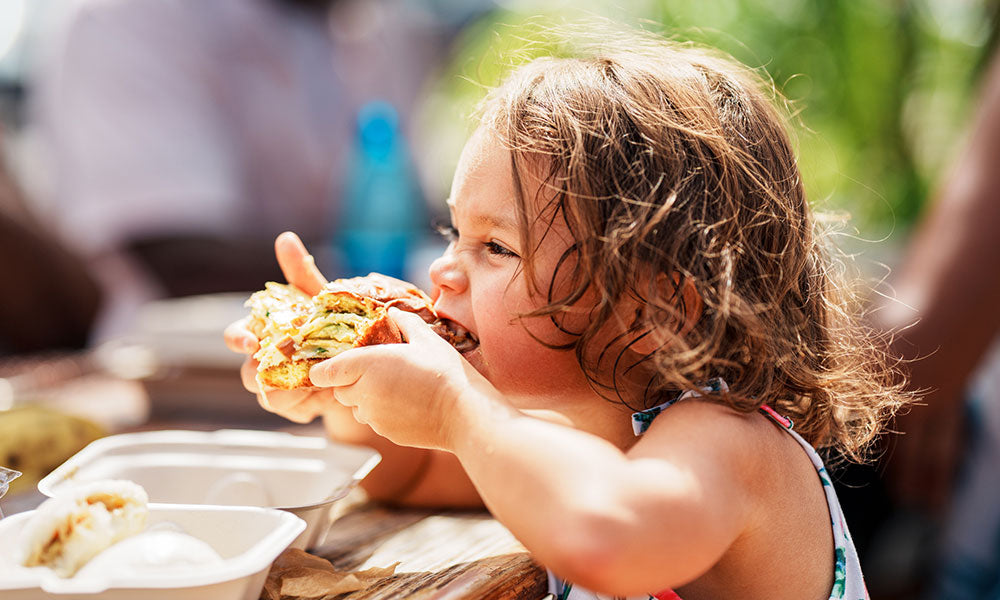 child eating